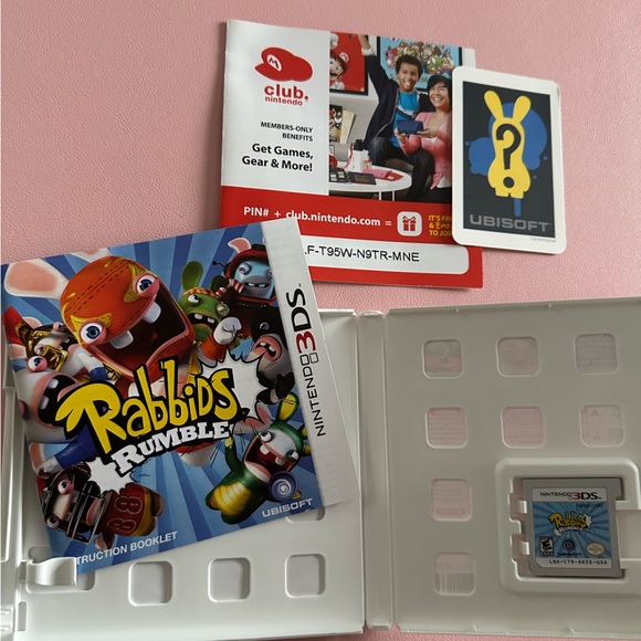 2/$35 Nintendo 3DS Rabbids Rumble Rare - Picture 3 of 10